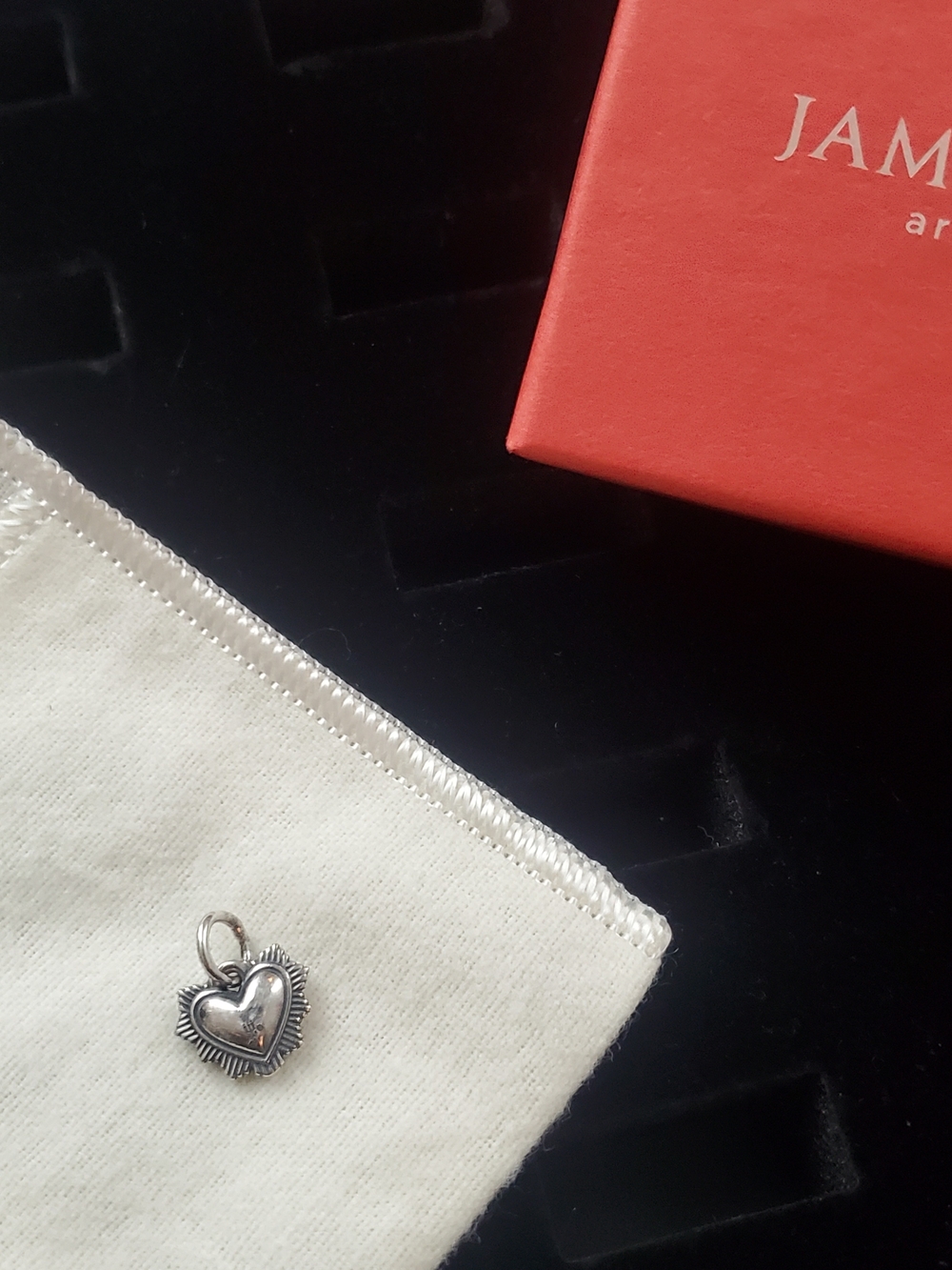 James Avery Brillant Heart Charm